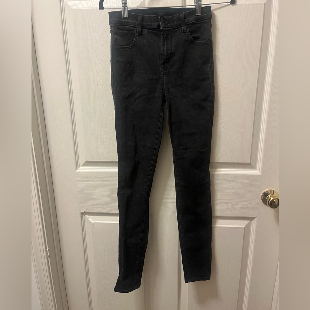 J Brand Women’s‎ Maria Vanity Black Skinny Jean. SZ 25. Stretch. High Rise